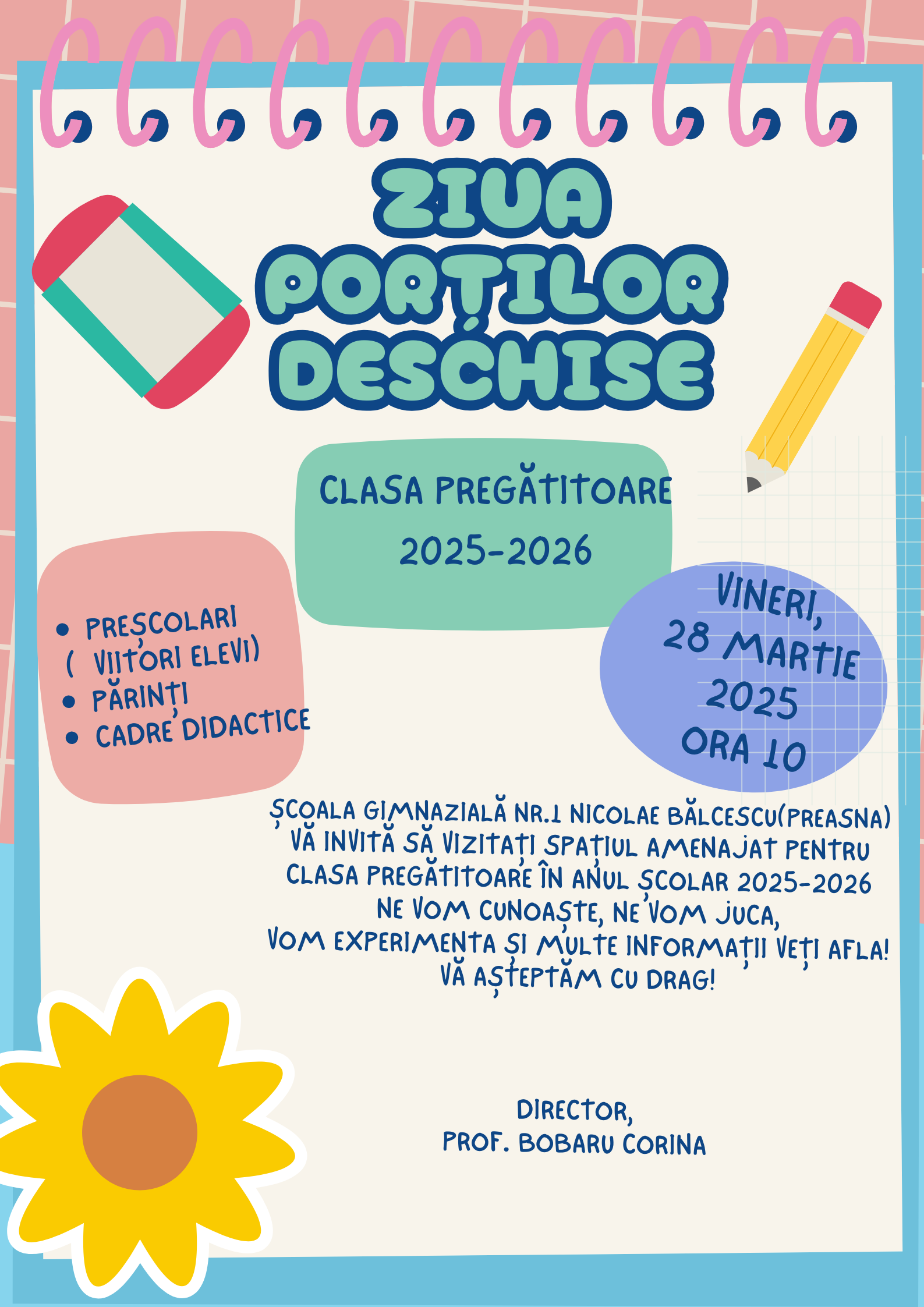 Ziua Portilor Deschise 2025